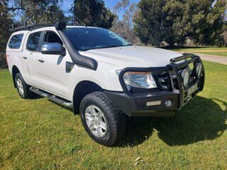 2015 Ford Ranger PX XLT Super Cab White 6 Speed Sports Automatic Utility.