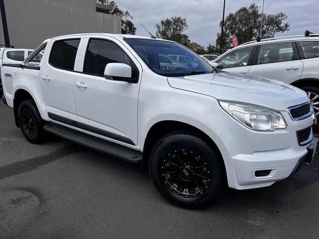 Used Holden Colorado RG MY15 LS Crew Cab East Bunbury, 2014 Holden Colorado RG MY15 LS Crew Cab White 6 Speed Sports Automatic Utility