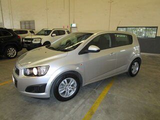 2013 Holden Barina TM MY13 CD Silver 6 Speed Automatic Hatchback.