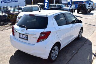 2015 Toyota Yaris NCP130R MY15 Ascent White 4 Speed Automatic Hatchback