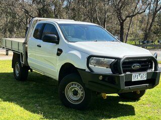 2019 Ford Ranger PX MkIII 2019.75MY XL White 6 Speed Sports Automatic Super Cab Chassis.