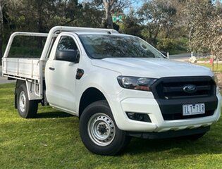 2018 Ford Ranger PX MkII 2018.00MY XL Hi-Rider White 6 Speed Sports Automatic Cab Chassis.
