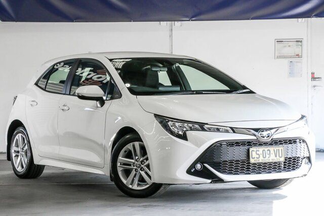 Used Toyota Corolla Mzea12R Ascent Sport Laverton North, 2018 Toyota Corolla Mzea12R Ascent Sport White 10 Speed Constant Variable Hatchback