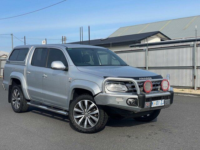 Used Volkswagen Amarok 2H MY19 TDI580 4MOTION Perm Ultimate Moonah, 2019 Volkswagen Amarok 2H MY19 TDI580 4MOTION Perm Ultimate Silver 8 Speed Automatic Utility