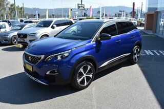 2017 Peugeot 3008 P84 MY18 GT Line SUV Blue 6 Speed Sports Automatic Hatchback