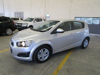 2013 Holden Barina TM MY13 CD Silver 6 Speed Automatic Hatchback.