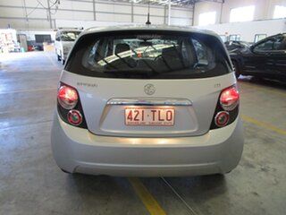 2013 Holden Barina TM MY13 CD Silver 6 Speed Automatic Hatchback