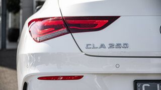 2023 Mercedes-Benz CLA-Class C118 803+053MY CLA200 DCT Polar White 7 Speed