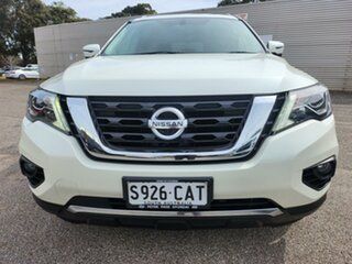 2018 Nissan Pathfinder R52 Series III MY19 Ti X-tronic 4WD White 1 Speed Constant Variable Wagon