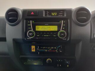 2018 Toyota Landcruiser VDJ79R GXL White 5 speed Manual Cab Chassis