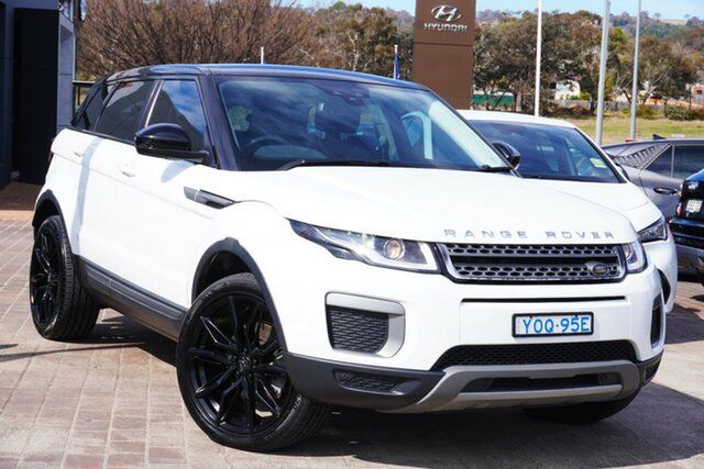 Used Land Rover Range Rover Evoque L538 MY16.5 TD4 150 SE Phillip, 2016 Land Rover Range Rover Evoque L538 MY16.5 TD4 150 SE White 9 Speed Sports Automatic Wagon