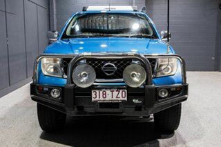 2007 Nissan Navara D40 ST-X (4x4) Blue 5 Speed Automatic Dual Cab Pick-up