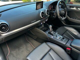 2018 Audi S3 8V MY18 S Tronic Quattro White 7 Speed Sports Automatic Dual Clutch Sedan