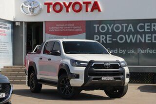 2022 Toyota Hilux GUN126R Rogue Double Cab Crystal Pearl 6 Speed Sports Automatic Utility