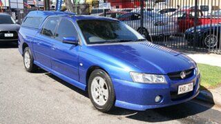 2005 Holden Crewman VZ S Blue 4 Speed Automatic Crew Cab Utility.