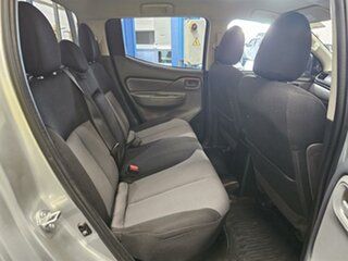 2018 Mitsubishi Triton MQ MY18 GLX (4x4) Silver 6 Speed Manual Dual Cab Utility