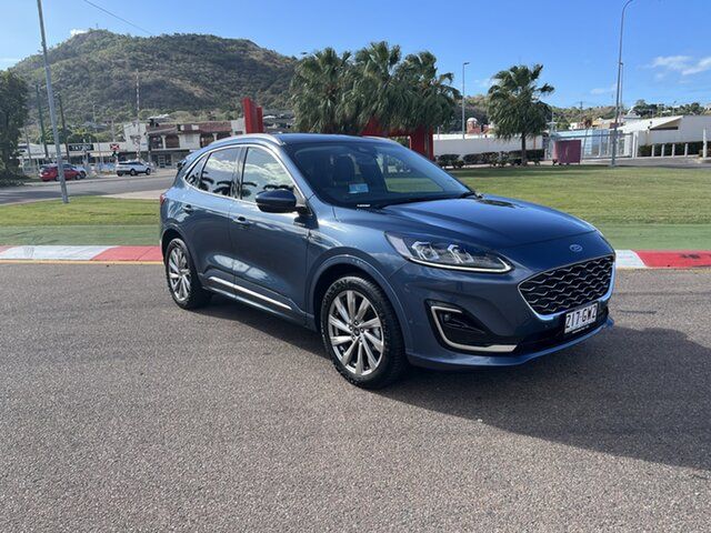 Used Ford Escape ZH 2023.25MY Vignale Townsville, 2022 Ford Escape ZH 2023.25MY Vignale Blue Metallic 8 Speed Sports Automatic SUV