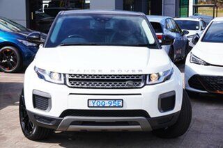 2016 Land Rover Range Rover Evoque L538 MY16.5 TD4 150 SE White 9 Speed Sports Automatic Wagon