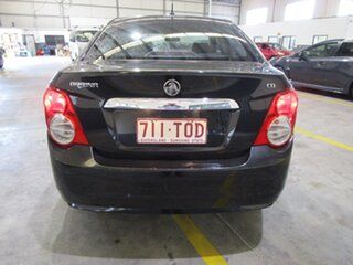 2013 Holden Barina TM MY14 CD Black 6 Speed Automatic Sedan