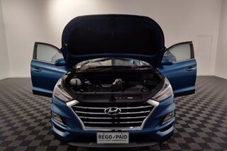 2019 Hyundai Tucson TL3 MY20 Highlander D-CT AWD Aqua Blue 7 speed Automatic Wagon