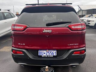 2014 Jeep Cherokee KL Limited Red 9 Speed Sports Automatic Wagon