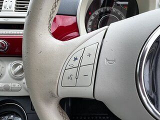 2014 Fiat 500 Series 3 Pop Dualogic Red 5 Speed Sports Automatic Single Clutch Hatchback
