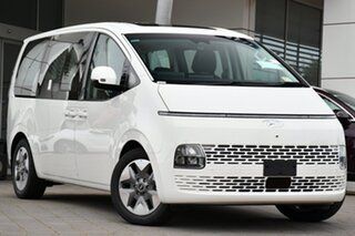 2023 Hyundai Staria US4.V2 MY23 Highlander 2WD Creamy White 8 Speed Sports Automatic Wagon.