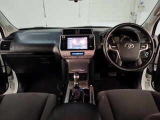 2019 Toyota Landcruiser Prado GDJ150R GXL Glacier White 6 speed Automatic Wagon