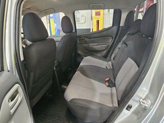 2018 Mitsubishi Triton MQ MY18 GLX (4x4) Silver 6 Speed Manual Dual Cab Utility