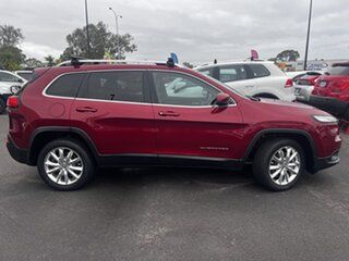 2014 Jeep Cherokee KL Limited Red 9 Speed Sports Automatic Wagon