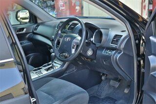 2013 Toyota Kluger GSU40R MY12 Upgrade Altitude (FWD) 7 Seat Black 5 Speed Automatic Wagon