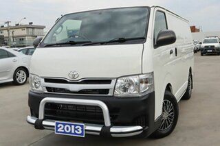 2013 Toyota HiAce TRH201R MY12 LWB White 4 Speed Automatic Van.