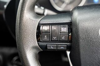 2017 Toyota Hilux GUN126R SR (4x4) Glacier White 6 Speed Manual Dual Cab Chassis