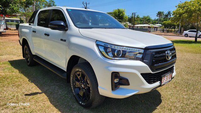 Pre-Owned Toyota Hilux GUN126R Rogue Double Cab Darwin, 2018 Toyota Hilux GUN126R Rogue Double Cab Crystal Pearl 6 Speed Automatic Dual Cab
