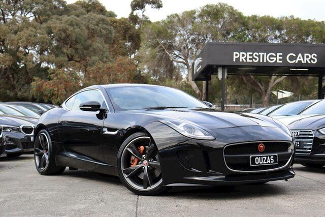 Used Jaguar F-TYPE X152 MY16 Coupe Balwyn, 2015 Jaguar F-TYPE X152 MY16 Coupe Black 8 Speed Sports Automatic Coupe