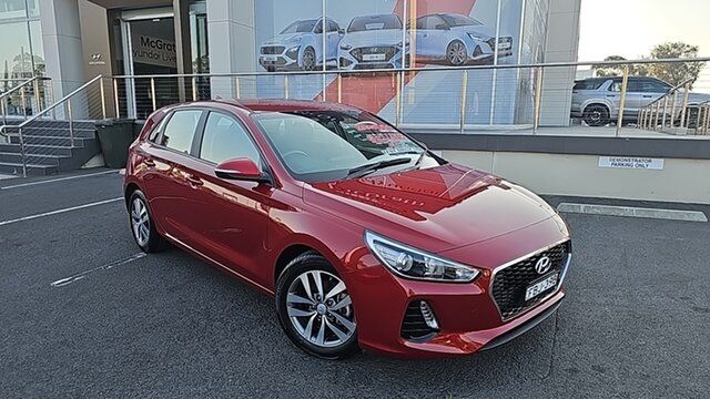 Used Hyundai i30 PD2 MY20 Active Liverpool, 2019 Hyundai i30 PD2 MY20 Active Fiery Red 6 Speed Sports Automatic Hatchback