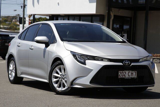 Used Toyota Corolla Mzea12R Ascent Sport Mount Gravatt, 2021 Toyota Corolla Mzea12R Ascent Sport Silver Pearl 10 Speed Constant Variable Sedan
