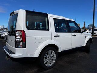 2013 Land Rover Discovery 4 Series 4 L319 MY13 TDV6 White 8 Speed Sports Automatic Wagon