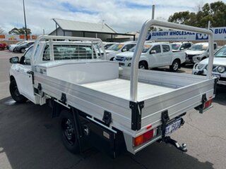2022 Toyota Hilux TGN121R Workmate 4x2 White 5 Speed Manual Cab Chassis.