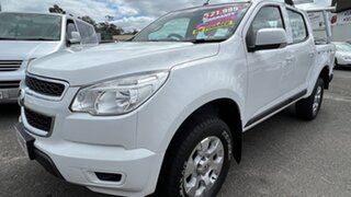 2015 Holden Colorado RG MY15 LS (4x2) White 6 Speed Automatic Crew Cab Pickup.