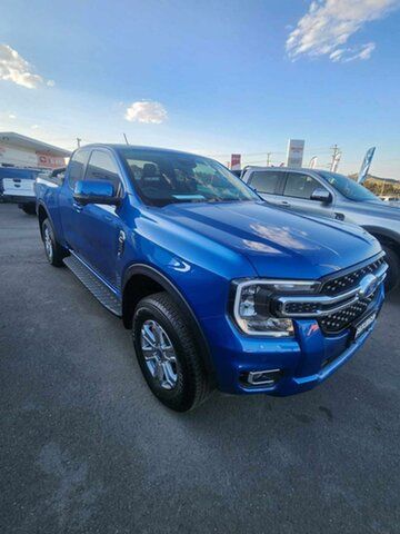 Used Ford Ranger PY 2022MY XLT Yallah, 2022 Ford Ranger PY 2022MY XLT Blue 10 Speed Sports Automatic Super Cab Pick Up