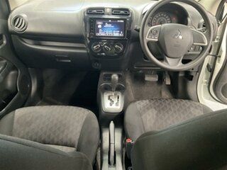 2021 Mitsubishi Mirage LB MY22 ES White Continuous Variable Hatchback