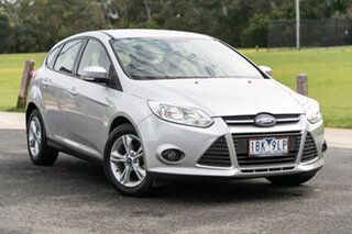 2014 Ford Focus LW MK2 Upgrade Trend Silver, Chrome 6 Speed Automatic Hatchback.