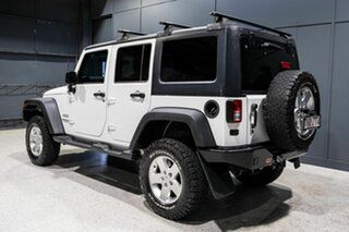 2013 Jeep Wrangler Unlimited JK MY13 Sport (4x4) White 6 Speed Manual Softtop.