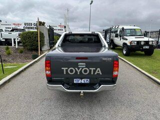 2009 Toyota Hilux GGN15R 08 Upgrade SR5 Grey 5 Speed Automatic Dual Cab Pick-up