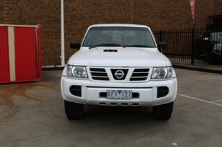 2004 Nissan Patrol GU IV ST-L (4x4) White 4 Speed Automatic Wagon.