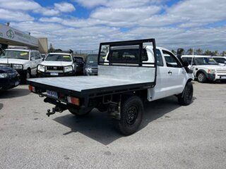 2007 Toyota Hilux KUN26R 06 Upgrade SR (4x4) White 5 Speed Manual X Cab Cab Chassis