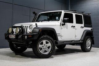 2013 Jeep Wrangler Unlimited JK MY13 Sport (4x4) White 6 Speed Manual Softtop.