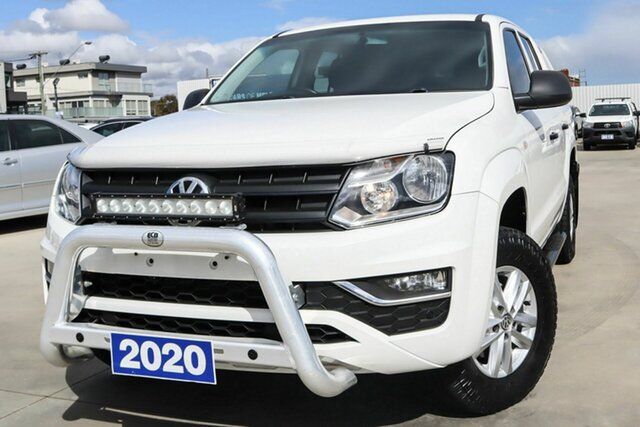 Used Volkswagen Amarok 2H MY20 TDI420 4MOTION Perm Core Coburg North, 2020 Volkswagen Amarok 2H MY20 TDI420 4MOTION Perm Core White 8 Speed Automatic Utility