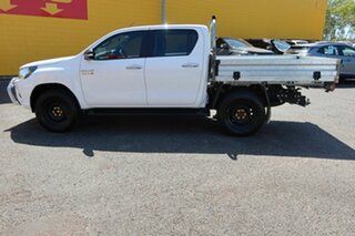 2016 Toyota Hilux GUN136R SR Double Cab 4x2 Hi-Rider White 6 Speed Sports Automatic Utility